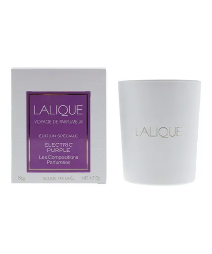 Lalique Electric Purple Candle 190g - One Size