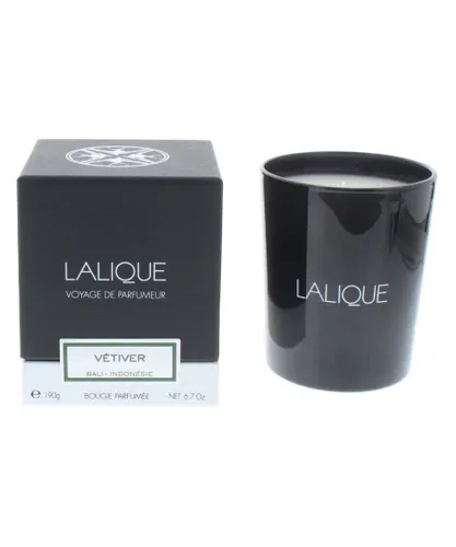 Lalique Vetiver Bali Indonesie Candle 190g - Black - One Size