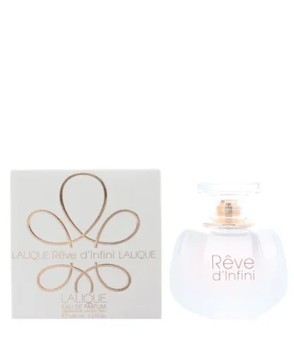 Lalique Womens Reve D'Infini Eau de Parfum 100ml Spray For Her - Peach - One Size