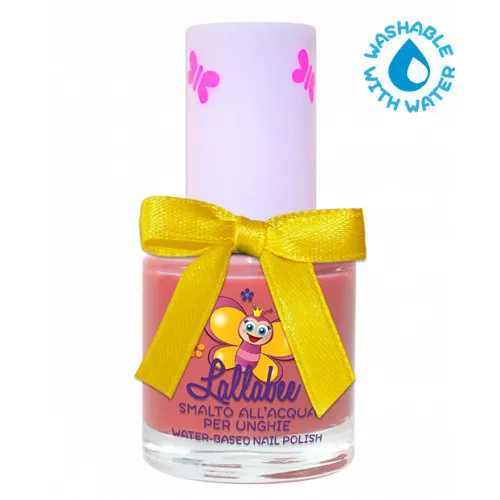 Lallabee Water-Based Nail Polish for Children Coral