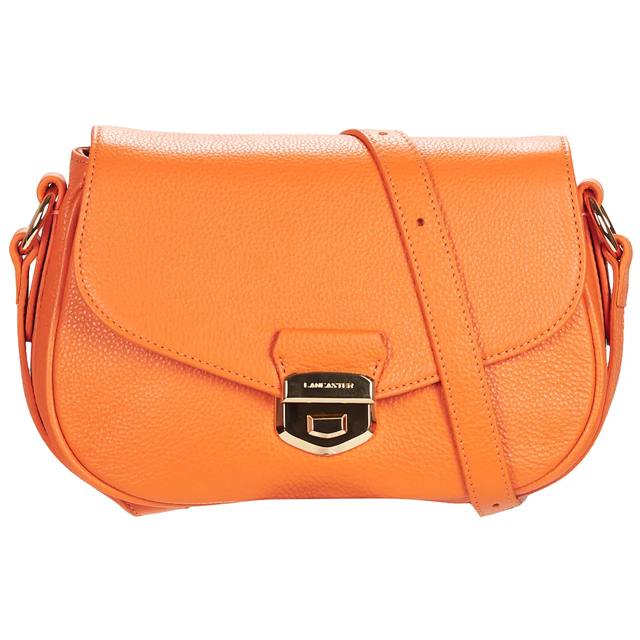 LANCASTER  FOULONNE MILANO  women's Shoulder Bag in Orange