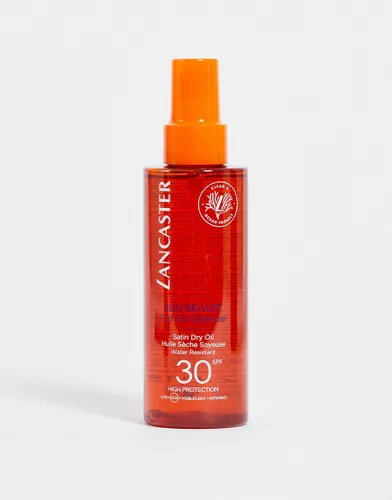 Lancaster Sun Beauty Fast Tan Optimizer Satin Dry Oil SPF30 150ml-No colour