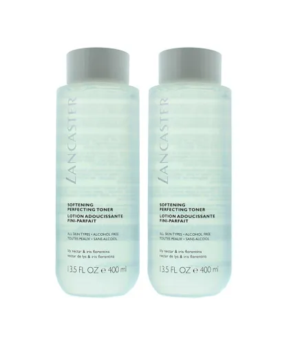 Lancaster Womens Softening Perfecting Toner 400ml All Skin Types x 2 - NA - One Size