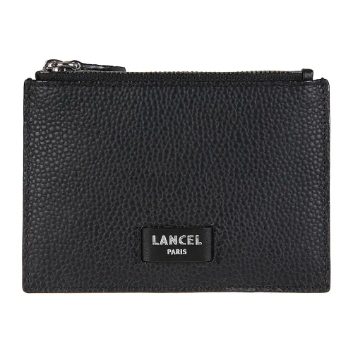 Lancel , Ninon DE Lancel Large ZIP Credit Card Holder ,Black female, Sizes: ONE SIZE