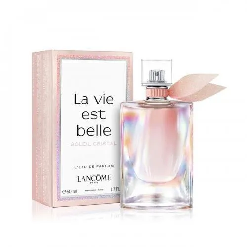 Lancome La vie est belle soleil cristal perfume atomizer for women EDP 15ml