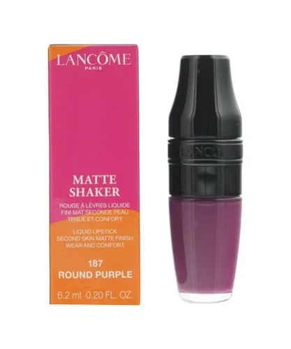 Lancome Unisex Lancôme Matte Shaker 187 Round Purple Liquid Lipstick 6.1ml - One Size