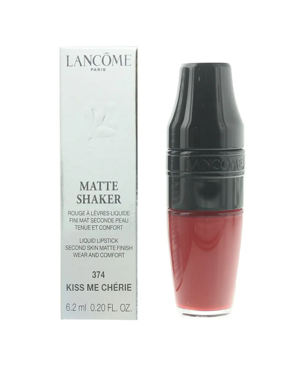 Lancome Unisex Lancôme Matte Shaker 374 Kiss Me Cherie Liquid Lipstick 6.1ml - NA - One Size