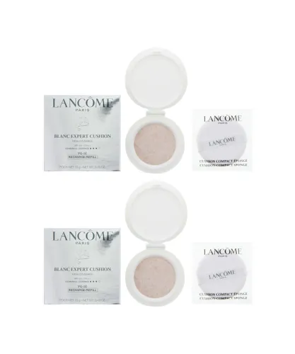 Lancome Womens Blanc Expert Cushion High Coverage Refill PO-02 Foundation 13g x 2 - NA - One Size