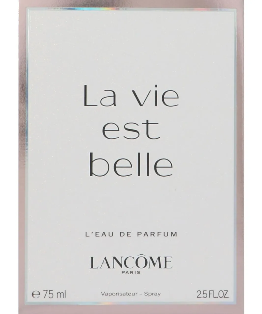 Lancome Womens La Vie Est Belle Eau de Parfum 75ml Spray - NA - One Size