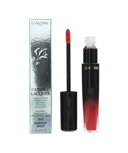 Lancome Womens L'absolu Lacquer No.315 Energy Shot Lip Colour 8ml - NA - One Size