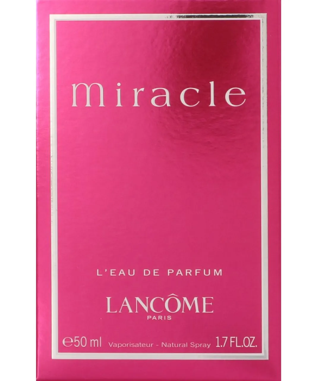 Lancome Womens Miracle Eau de Parfum 50ml Spray For Her - NA - One Size