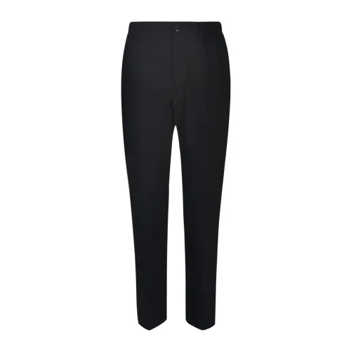 Lanvin , Black Trousers - Stylish and Trendy ,Black male, Sizes:
