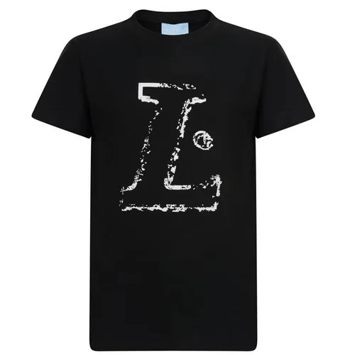 Lanvin Boy'S L Logo t Shirt - Black