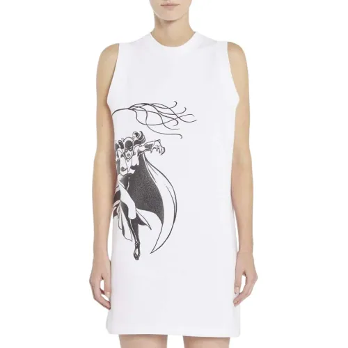 Lanvin , Catwoman T-Shirt Style Dress ,White female, Sizes: