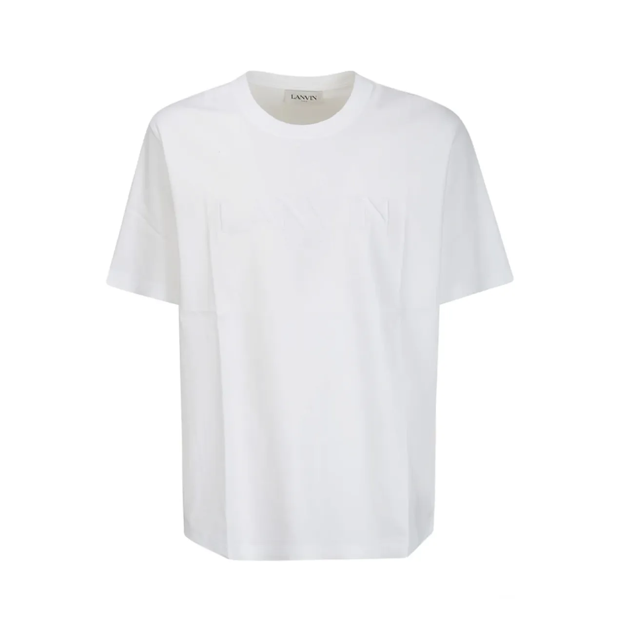Lanvin , Classic T-Shirt ,White male, Sizes: