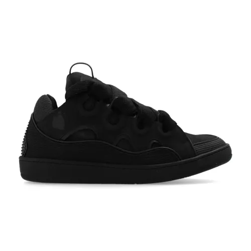 Lanvin , Curb sneakers ,Black male, Sizes: