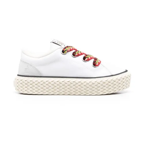 Lanvin , Curbies Low-Top Sneakers - White ,White female, Sizes: