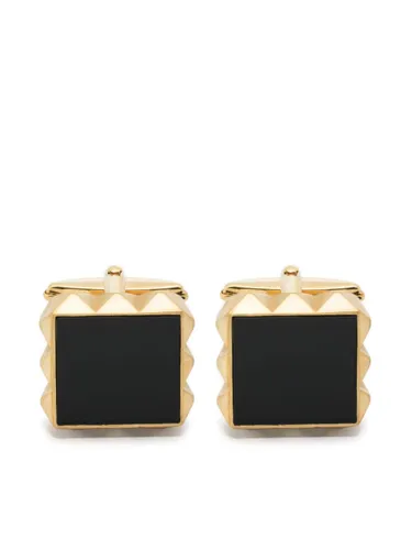 Lanvin gemstone-detail studded cufflinks - Gold