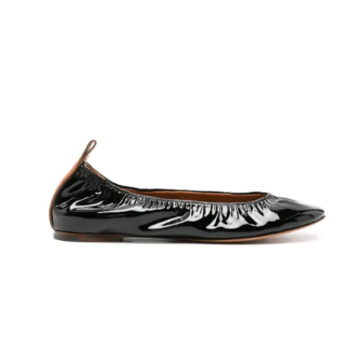 Lanvin , Lanvin Flat shoes Black ,Black female, Sizes: