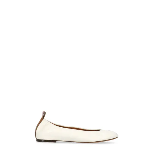 Lanvin , Lanvin Flat shoes White ,White female, Sizes: