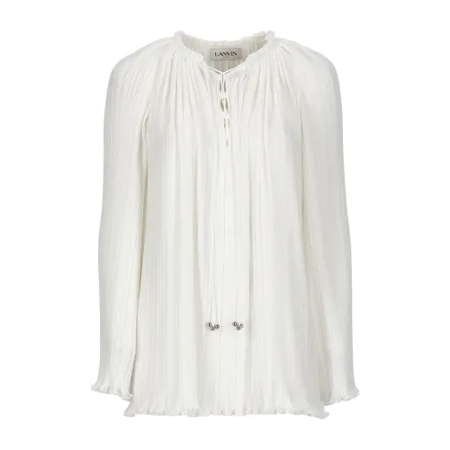 Lanvin , Lanvin Shirts White ,White female, Sizes: