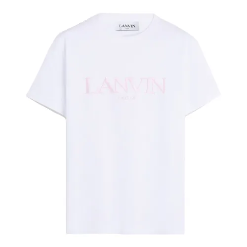Lanvin , Lanvin T-shirts and Polos White ,White female, Sizes: