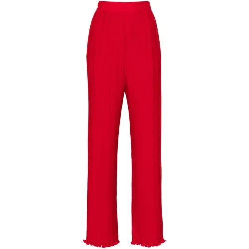 Lanvin , Lanvin Trousers Red ,Red female, Sizes: