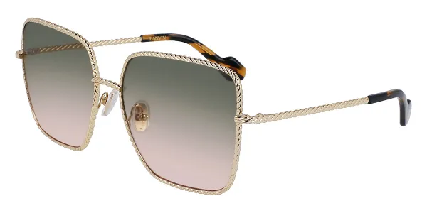 Lanvin LNV125S 729 Women's Sunglasses Gold Size 60