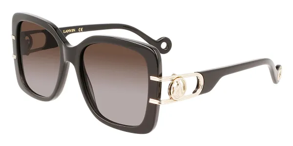 Lanvin LNV624S 001 Men's Sunglasses Black Size 53