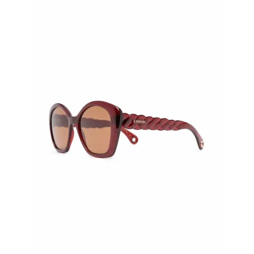 Lanvin , Lnv628S 601 Sunglasses ,Brown female, Sizes: