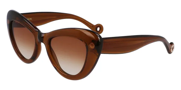 Lanvin LNV640S 208 Women's Sunglasses Brown Size 50