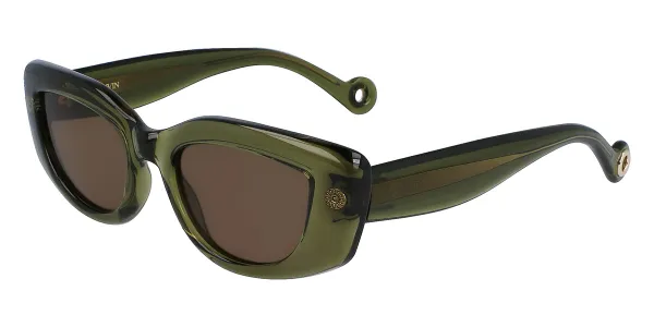 Lanvin LNV641S 319 Women's Sunglasses Green Size 50