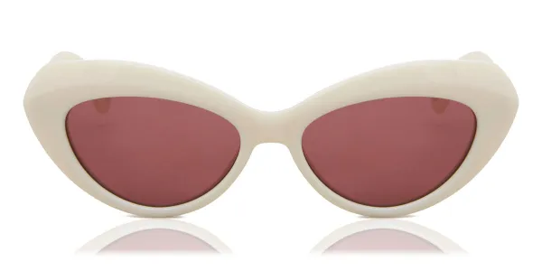 Lanvin LNV648S 101 Women's Sunglasses White Size 53
