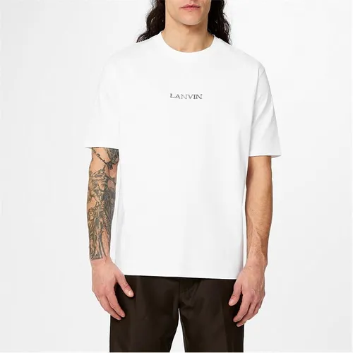 LANVIN Logo Classic T-Shirt - White