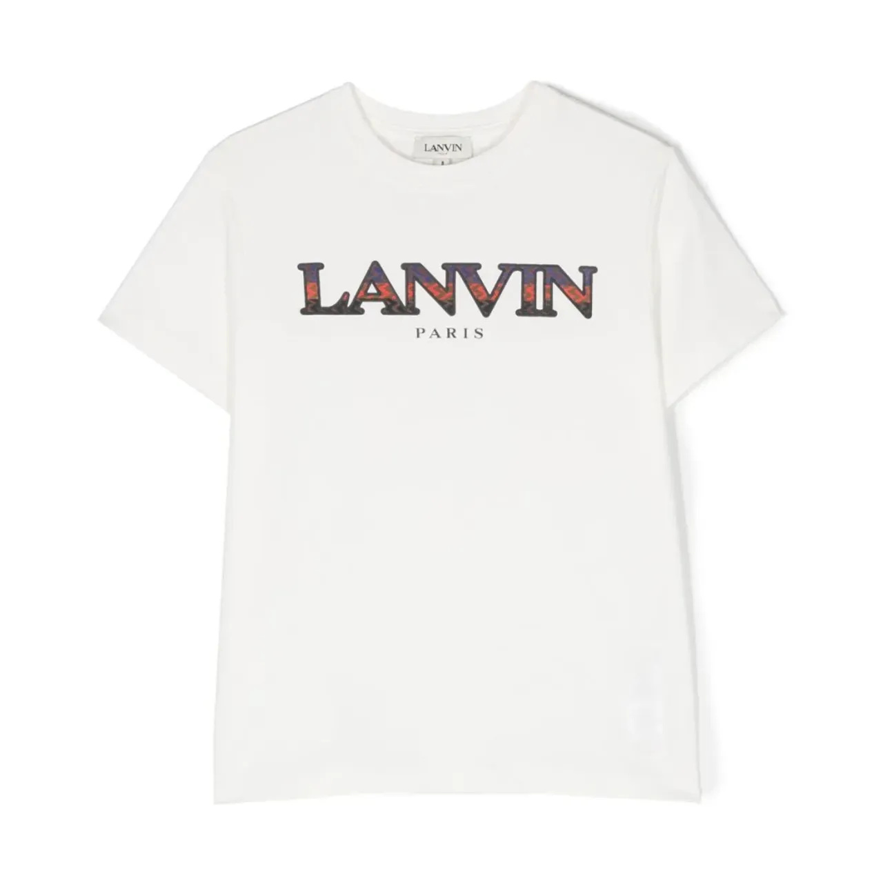 Lanvin , Off-White Cotton T-shirts and Polos ,White male, Sizes: