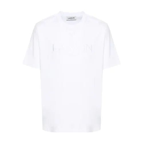 Lanvin , Paris Classica T-Shirt ,White male, Sizes: