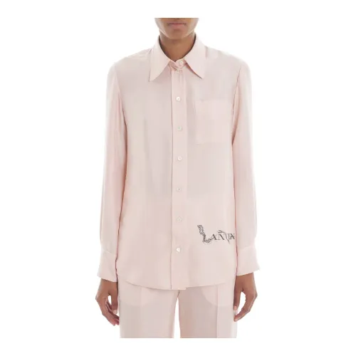 Lanvin , Pink Shirts for Women ,Pink female, Sizes: