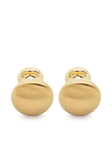 Lanvin polished round-shape cufflinks - Gold