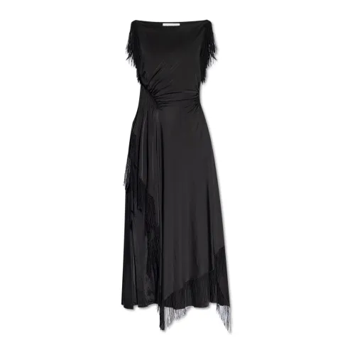 Lanvin , Sleeveless dress ,Black female, Sizes:
