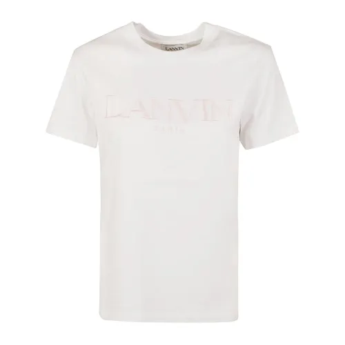 Lanvin , T-Shirts ,White female, Sizes: