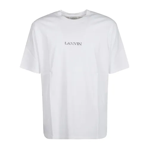 Lanvin , T-Shirts ,White male, Sizes: