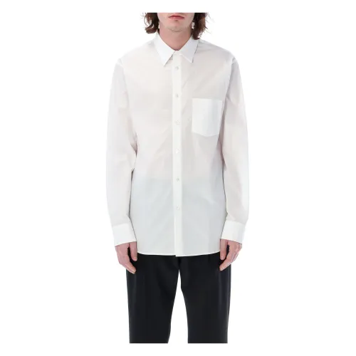 Lanvin , White Ss23 Formal Shirt ,White male, Sizes: