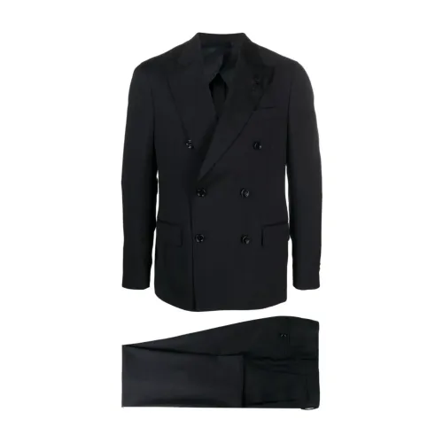 Lardini , It467Ae Itsk61406 Suit ,Blue male, Sizes: