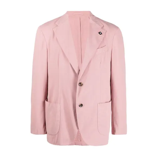 Lardini , Lardini Jackets Pink ,Pink male, Sizes: