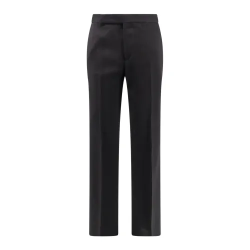 Lardini , Men's Clothing Trousers Black Ss24 ,Black male, Sizes: