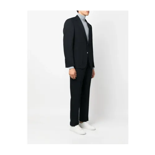 Lardini , Suit Trousers ,Black male, Sizes: