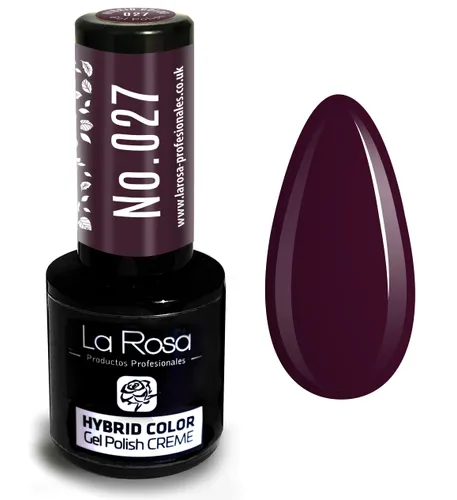 LaRosa Gel Nail Polish CREME - UV/LED Soak-Off Nail Art