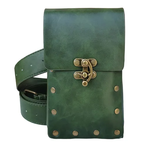 Larswon Renaissance Bag Medieval Belt Pouch Leather Belt