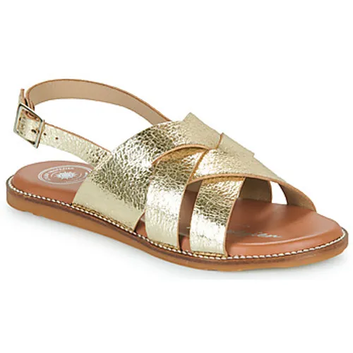 L'Atelier Tropézien  SH316-GOLD  women's Sandals in Gold