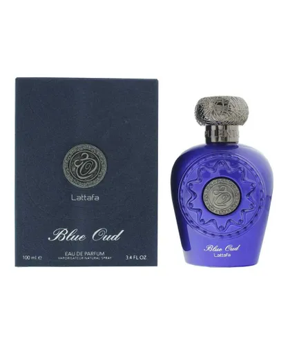 Lattafa Unisex Blue Oud Eau de Parfum 100ml - One Size